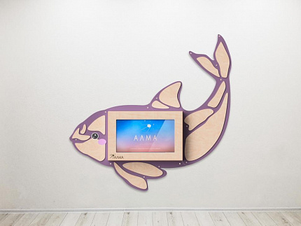 Декоративная сенсорная панель 32" «Косатка»