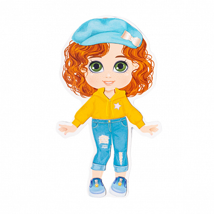 Игра магнитная "Одевашки. Анюта". Серия Магнитные истории (европодвес)