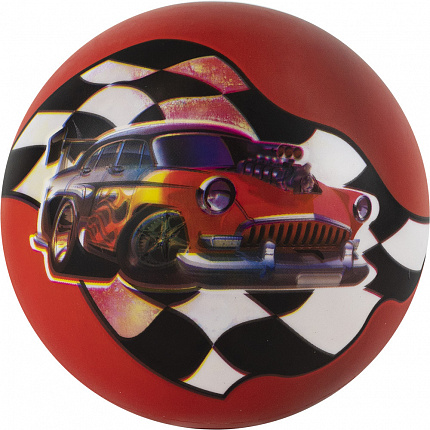 Мяч детский с рисунком "Машина"