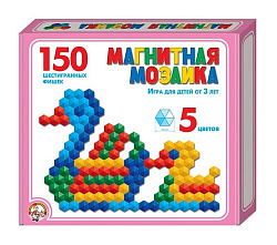 Мозаика магнитная шестигранная d20/5 цв/150 эл