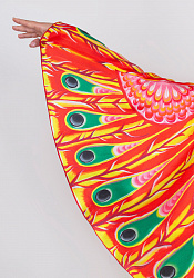 Жар-Птица пончо для взрослых