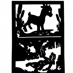 Театр теней Сестрица Аленушка и братец Иванушка