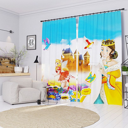 Комплект фотоштор. Маленькая принцесса