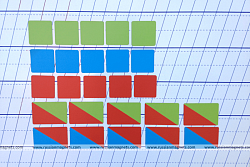 Набор магнитных карточек для фонетического разбора