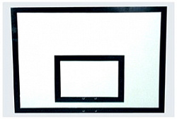 Щит баскетбольный тренировочный фанерный 120х80см