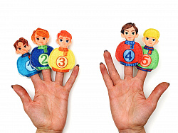 Пальчиковый театр Братцы пальчики фетр (5дет)