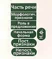 Набор магнитных карточек "Общие термины (морфологический разбор)"