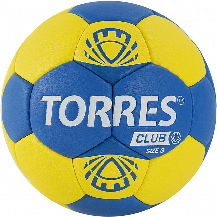 Мяч гандбольный TORRES Club тренировочный, размер 3