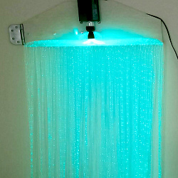 НАСТЕННЫЙ ГРЕБЕНЬ "ЗВЁЗДНЫЙ ДОЖДЬ" с поворотным механизмом, 100 нитей