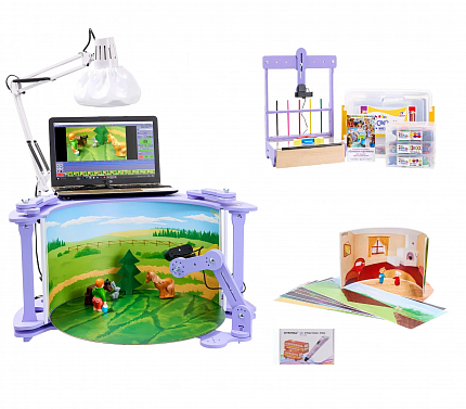 Сиреневая Мультстудия. Комплект Оптимальный -2