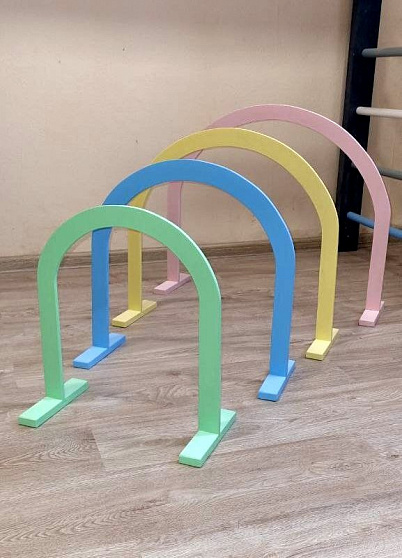 Комплект дуг для пролезания 4шт (полукруглые)