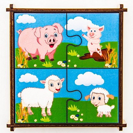 Пазлы Мама–малыш