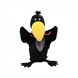 Игрушка на руку  Ворона