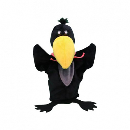 Игрушка на руку  Ворона