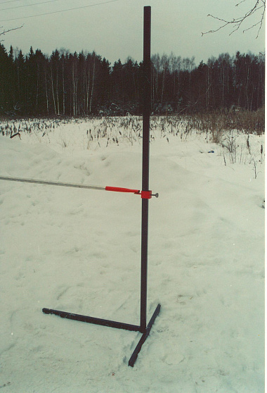 Планка для прыжков в высоту алюминиевая 3м