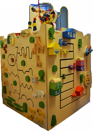 Куб развивающий Волшебный замок