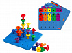 Мозаика большая Peg Board. Набор с карточками заданий