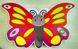Прибор интерактивный световой Бабочка - Бабочка световая со звуком