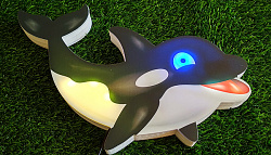 Прибор интерактивный световой Дельфин