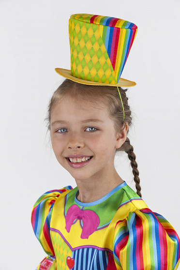 Клоунесса Пуговка костюм для девочки