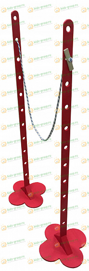 Стойка для прыжков в высоту из  дерева 60 см