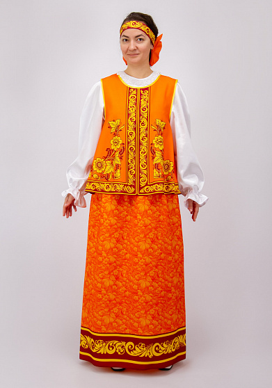 Костюм Лисы Патрикеевны для взрослого