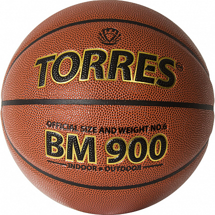 Мяч баскетбольный TORRES BM900, матчевый, размер 6
