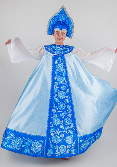 Костюм Зимушка Лебедушка для взрослого