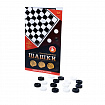 Игра настольная "Шашки" (в пакете)