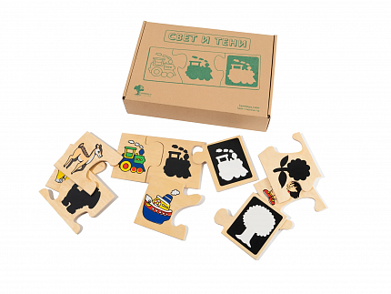 Развивающее пособие "Свет и тени"