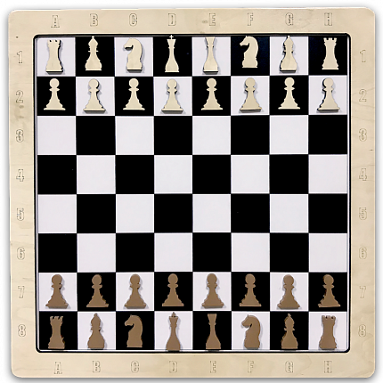Настенная игровая панель Магнитные Шахматы и шашки