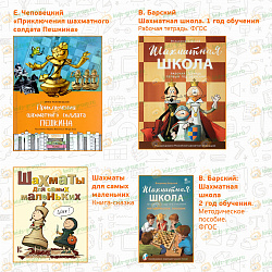 Комплект на группу  "Шахматный класс"