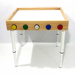 Световой стол для рисования песком "Светофор" (с кнопками управления, бук)