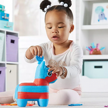 Развивающая игрушка "Лошадка Пиньята прячет конфетки" (11 элементов)