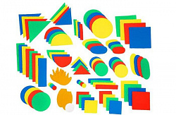 Геометрический конструктор с игровым полем (95дет)