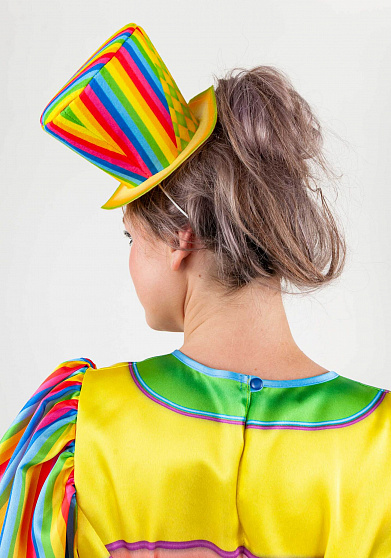 Шляпка Клоунесса Пуговка женская