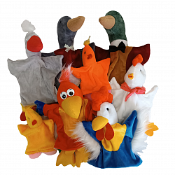 Домашние птицы (8 фигур)