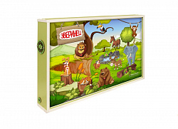 Интерактивная светозвуковая панель "Зверинец"