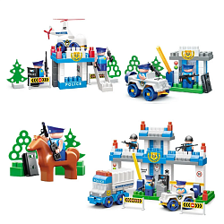 Конструктор с УМК. Конструктор "Полиция". Креатив