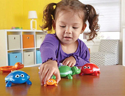 Развивающая игрушка  "Забавные черепашки" (серия Snap-N-Learn, 15 элементов)