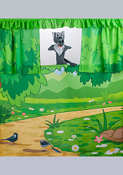 Перчаточная кукла Волк