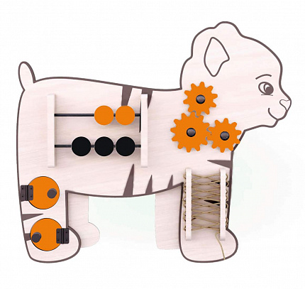 Бизиборд «Милый тигренок»