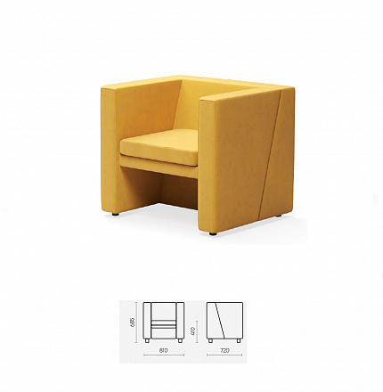 Кресло "Торо" одноместное