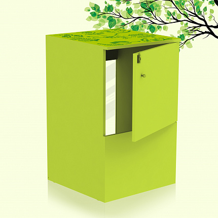 Контейнер для сбора макулатуры