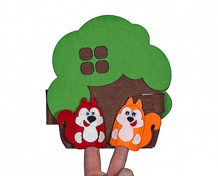 Пальчиковый театр Чудо-дом "Дерево"