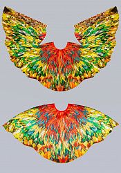 Петух / Попугай пелерина для детей