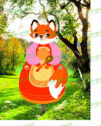 Напольная декорация для детского театра БЕЛКА