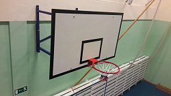 Щит баскетбольный игровой, фанера 18мм, 180х105см