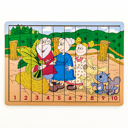 Логические палочки Репка