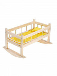 Кроватка кукольная № 9, цвета в ассортименте